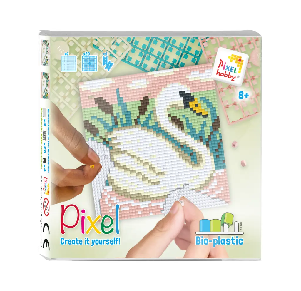Pixel Set - Zwaan
