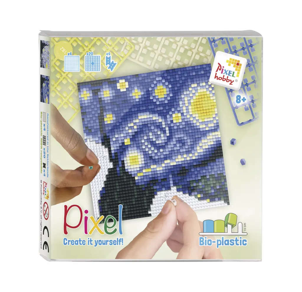 Pixel Set - Sterrennacht - Van Gogh