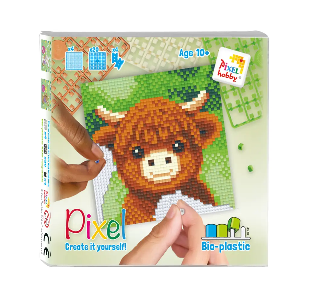 Pixel Set - Schotse hooglander