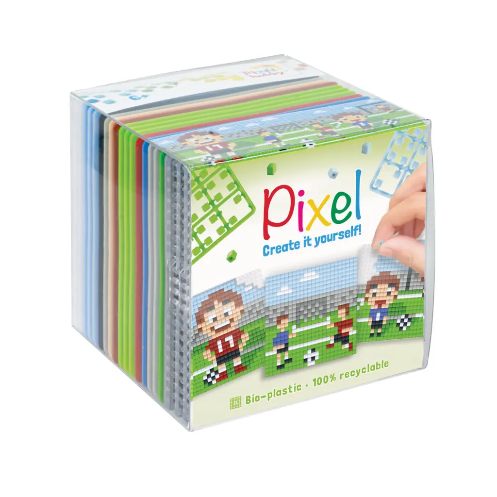 Pixel 3-pack - Voetbal