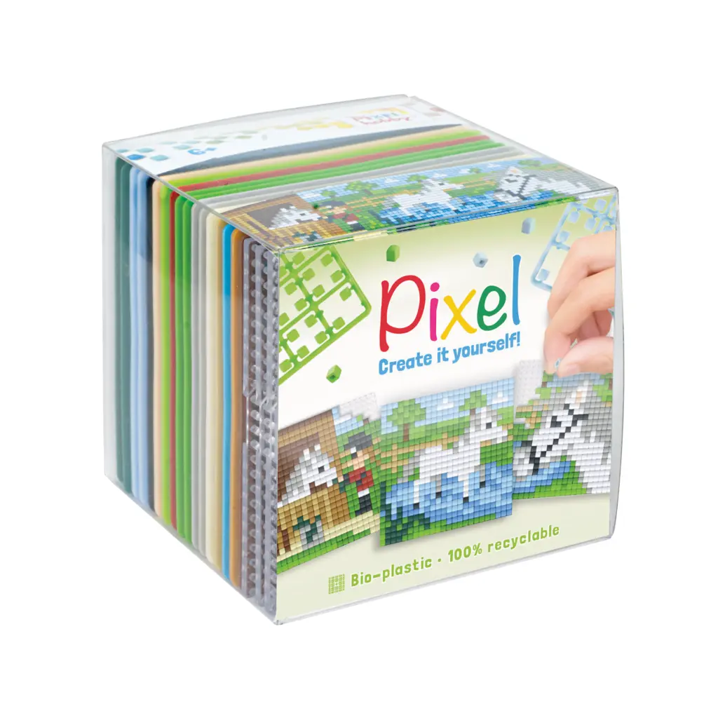 Pixel 3-pack - Paarden