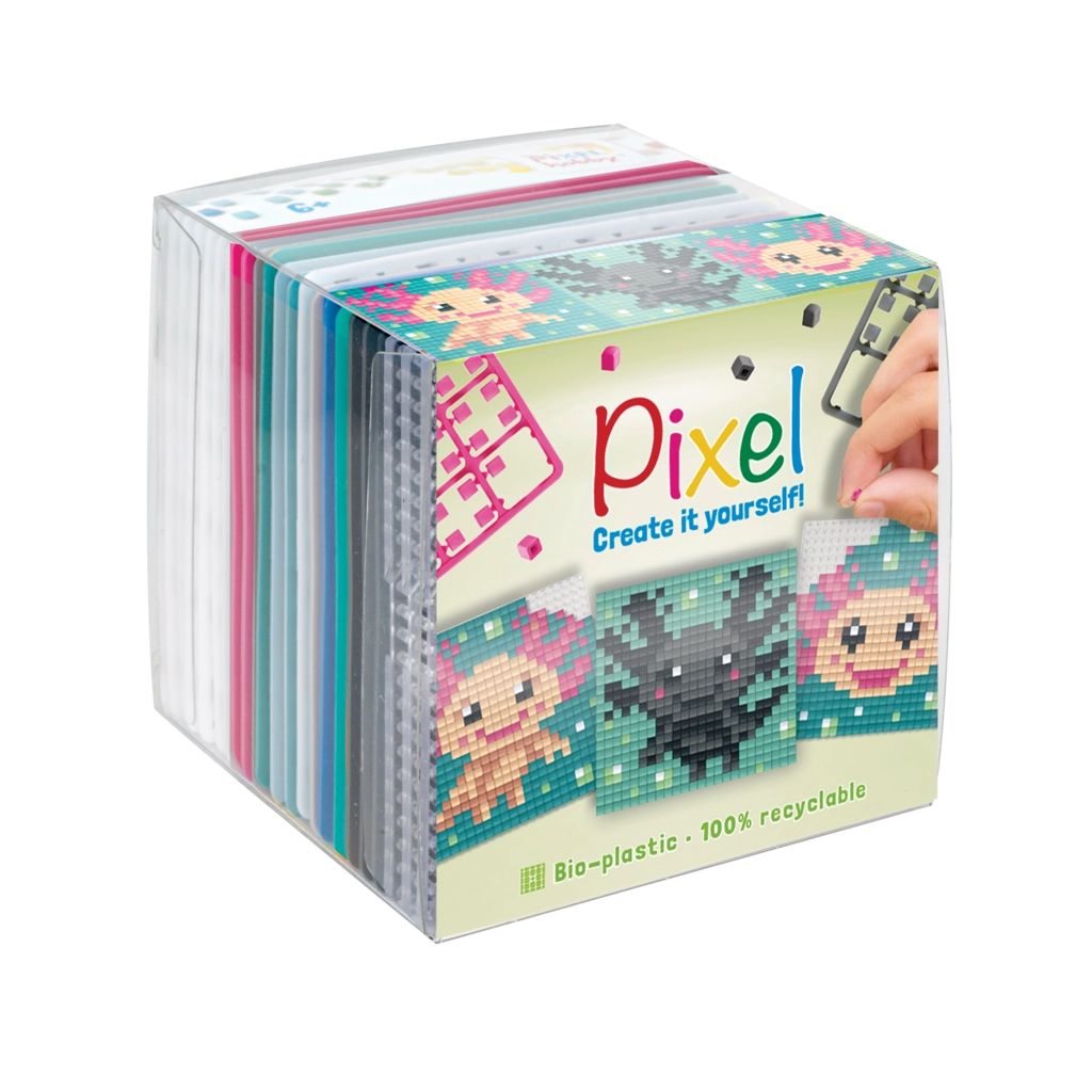 Pixel 3-pack - Axolotl
