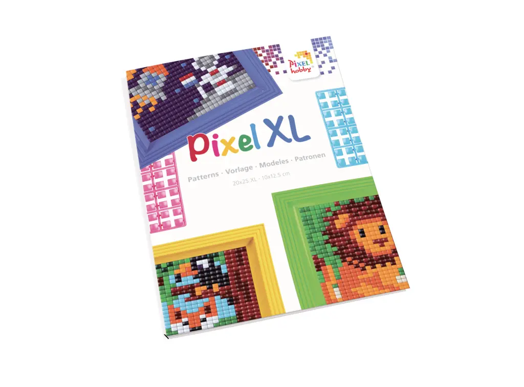 A5 boekje Pixel XL voorbeelden - 20x25 basisplaat