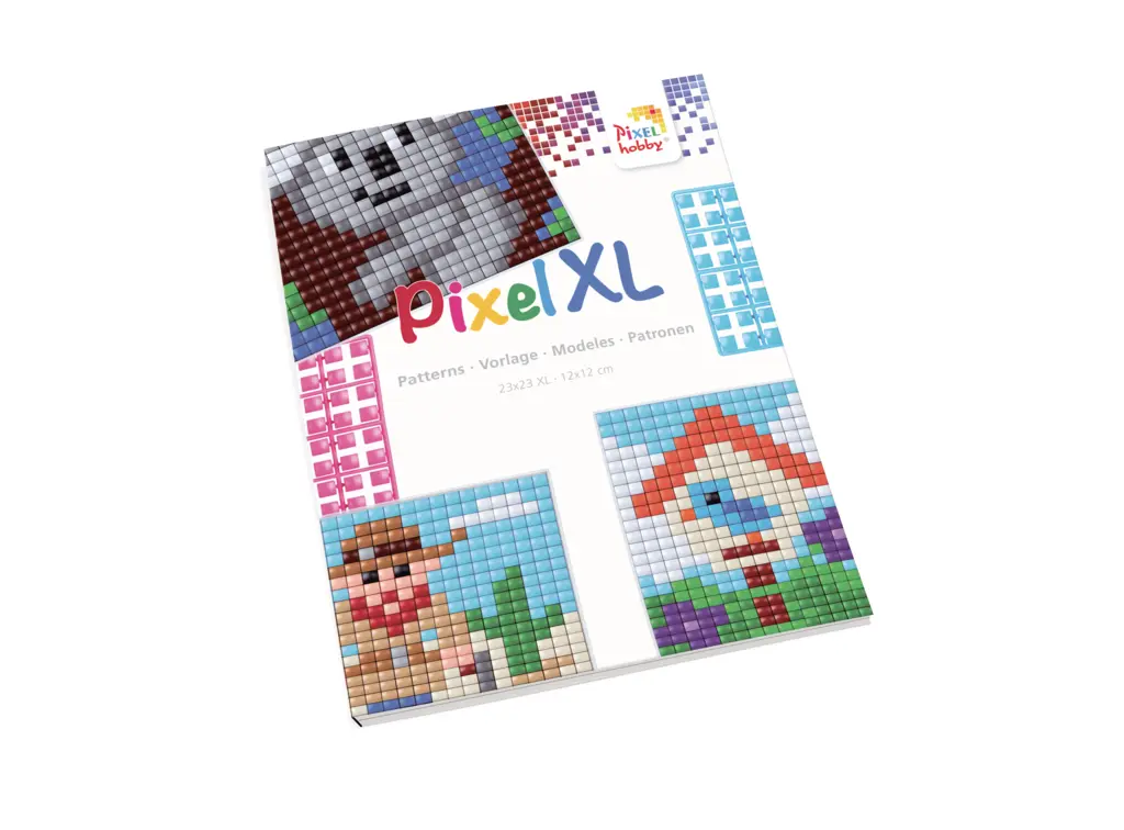 A5 boekje Pixel XL voorbeelden - 23x23 Basisplaat