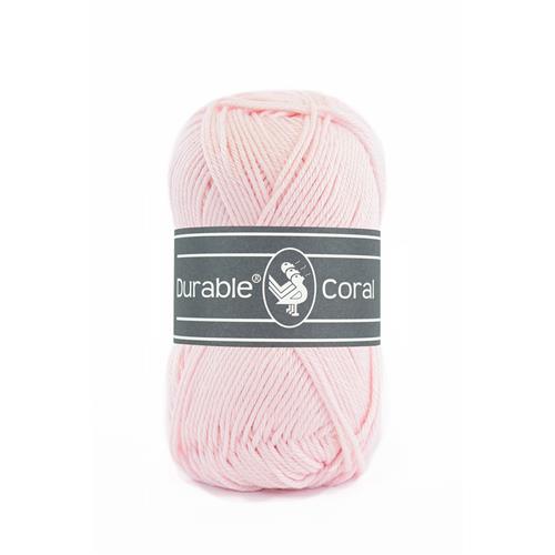 Durable Coral haakkatoen 50 gram - Light Pink (203)