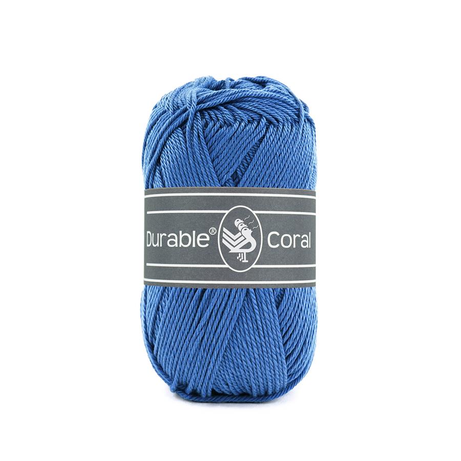 Durable Coral haakkatoen 50 gram - Peacock Blue (2106)