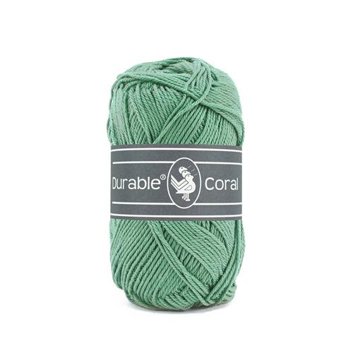 Durable Coral haakkatoen 50 gram - Dark Mint (2133)