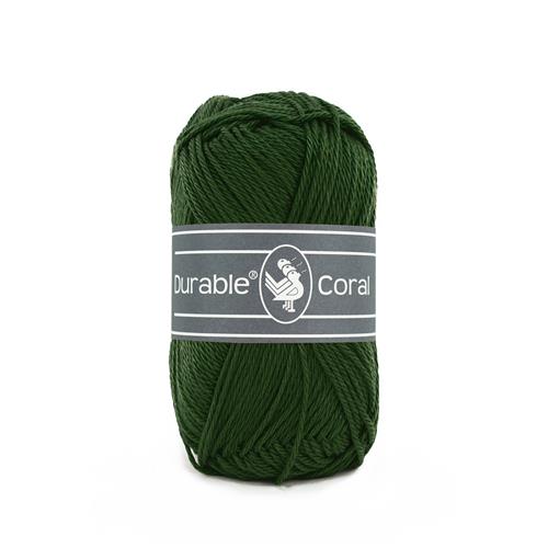 Durable Coral haakkatoen 50 gram - Forest Green (2150)