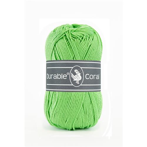 Durable Coral haakkatoen 50 gram - Apple Green (2155)