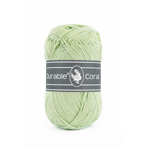 Durable Coral haakkatoen 50 gram - Light Green (2158)