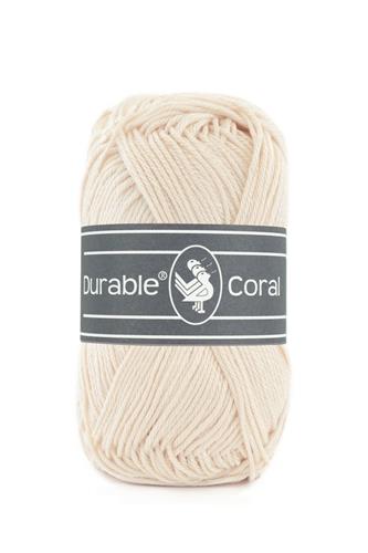 Durable Coral haakkatoen 50 gram - Pale Peach (2191)