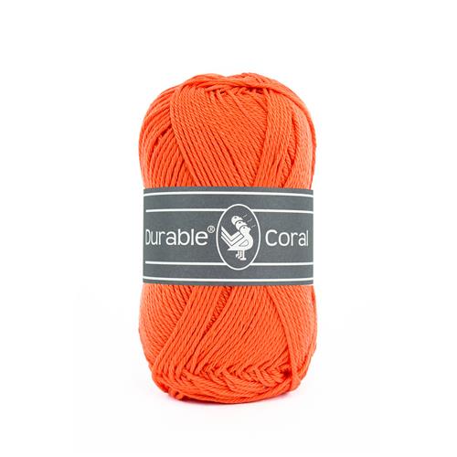 Durable Coral haakkatoen 50 gram - Orange (2194)