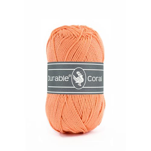 Durable Coral haakkatoen 50 gram - Apricot (2195)