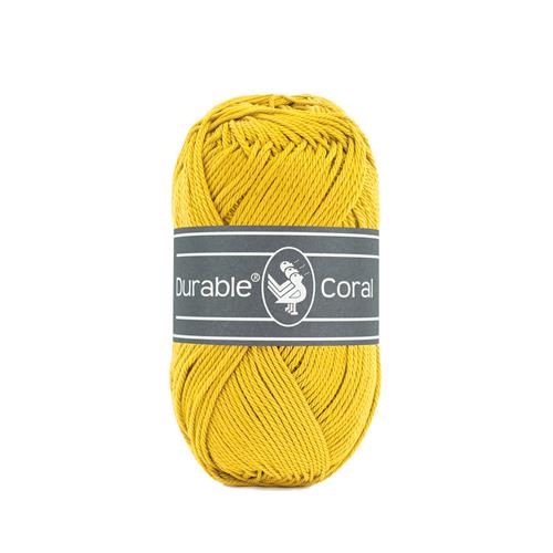 Durable Coral haakkatoen 50 gram - Lemon Curry (2206)