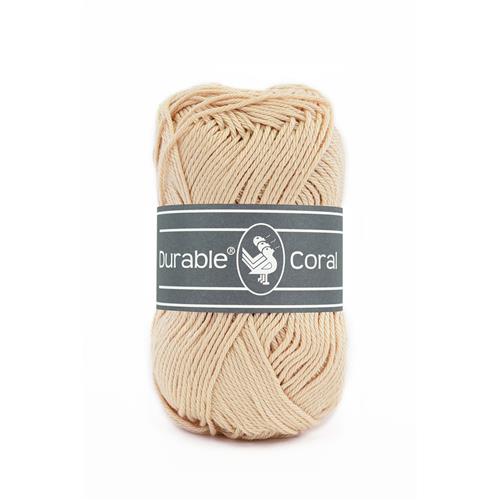 Durable Coral haakkatoen 50 gram - Sand (2208)