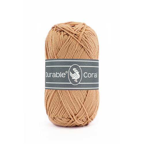 Durable Coral haakkatoen 50 gram - Camel (2209)