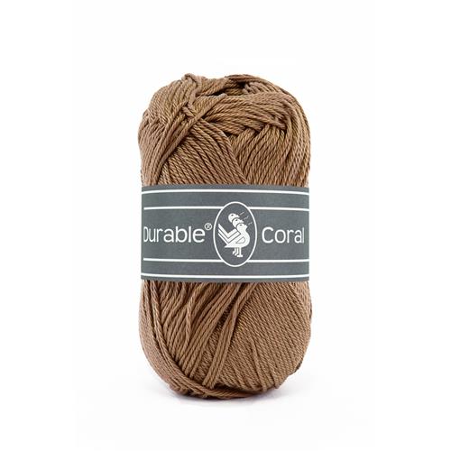 Durable Coral haakkatoen 50 gram - Hazelnut (2218)