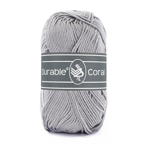 Durable Coral haakkatoen 50 gram - Light Grey (2232)