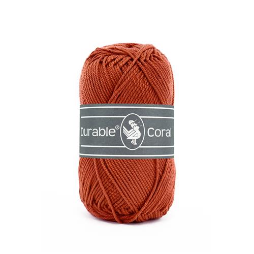 Durable Coral haakkatoen 50 gram - Brick (2239)
