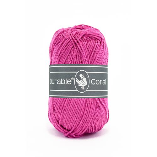 Durable Coral haakkatoen 50 gram - Magenta (241)