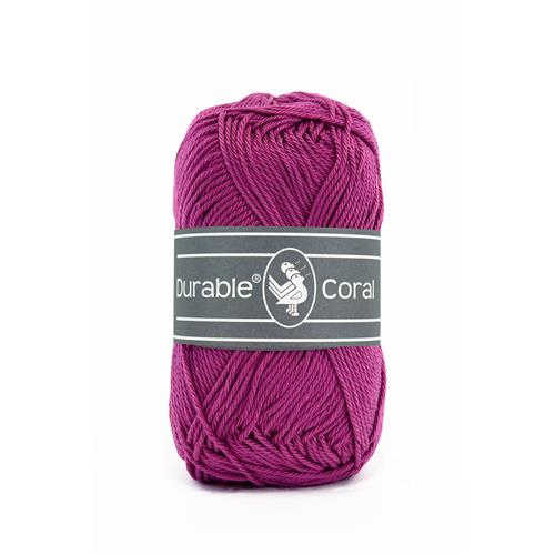 Durable Coral haakkatoen 50 gram - Cerise (248)