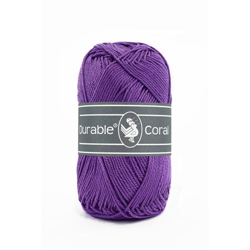 Durable Coral haakkatoen 50 gram - Purple (270)