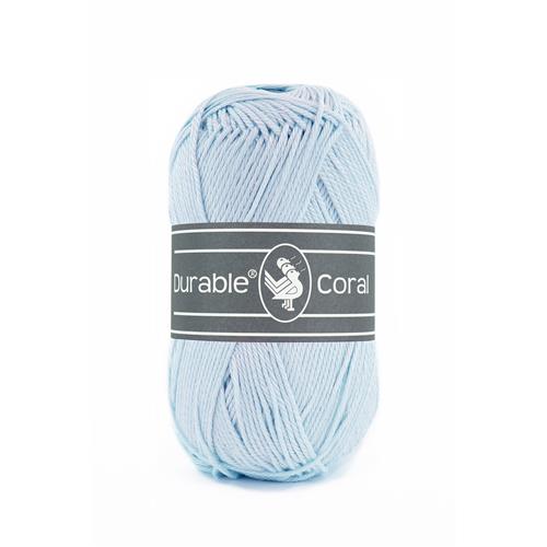 Durable Coral haakkatoen 50 gram - Light Blue (282)