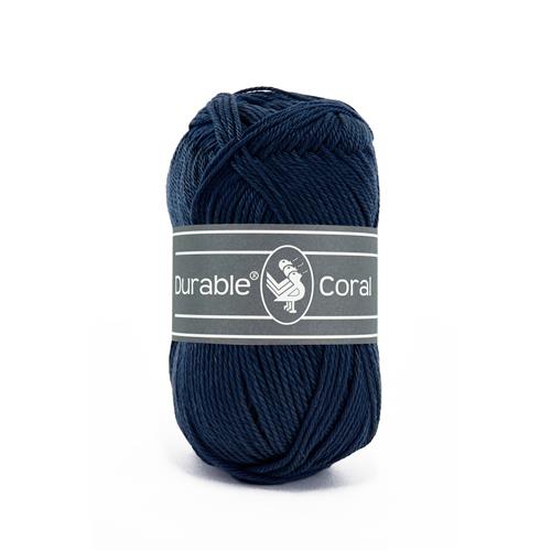 Durable Coral haakkatoen 50 gram - Navy (321)