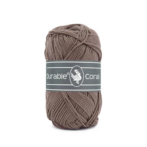 Durable Coral haakkatoen 50 gram - Warm Taupe (343)
