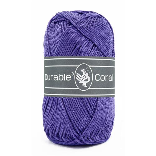 Durable Coral haakkatoen 50 gram - Indigo (357)