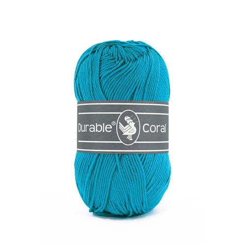 Durable Coral haakkatoen 50 gram - Turquoise (371)