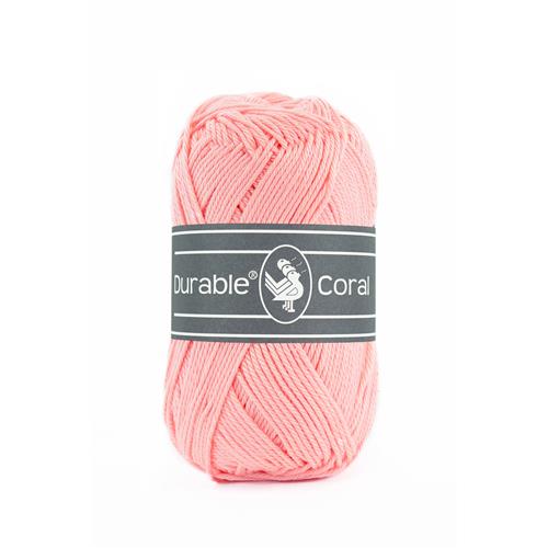 Durable Coral haakkatoen 50 gram - Rosa (386)