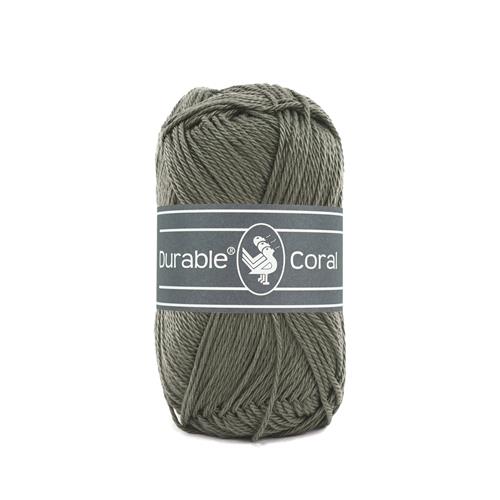 Durable Coral haakkatoen 50 gram - Slate (389)