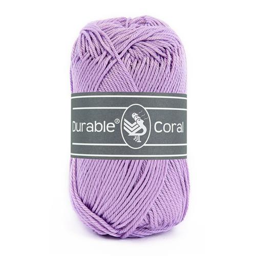 Durable Coral haakkatoen 50 gram - Lavender (396)