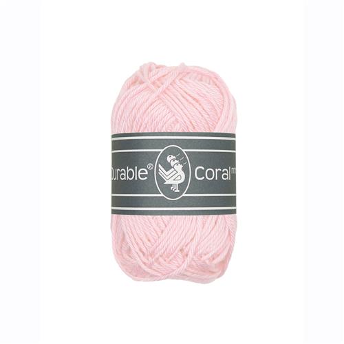 Durable Coral Mini haakkatoen 20 gram - Light Pink (203)