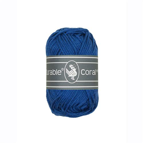Durable Coral Mini haakkatoen 20 gram - Cobalt (2103)