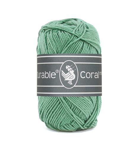 Durable Coral Mini haakkatoen 20 gram - Dark Mint (2133)