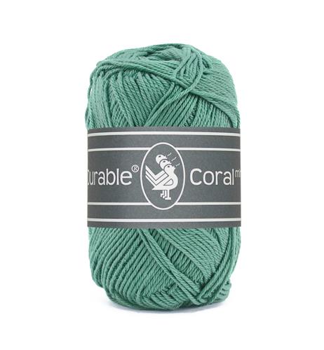Durable Coral Mini haakkatoen 20 gram - Vintage Green (2134)