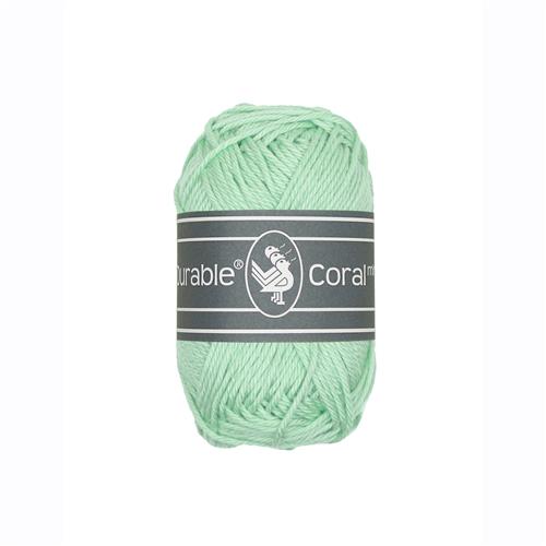 Durable Coral Mini haakkatoen 20 gram - Bright Mint (2136)