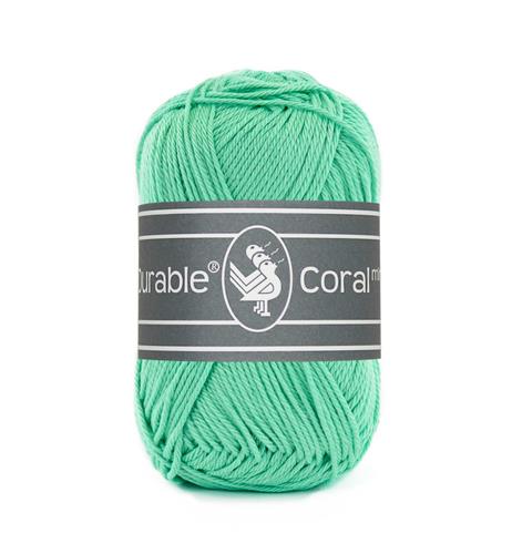 Durable Coral Mini haakkatoen 20 gram - Pacific Green (2138)