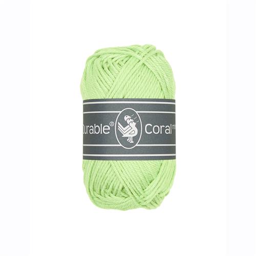 Durable Coral Mini haakkatoen 20 gram - Light Green (2158)