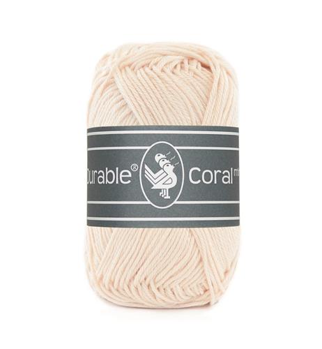 Durable Coral Mini haakkatoen 20 gram - Pale Peach (2191)