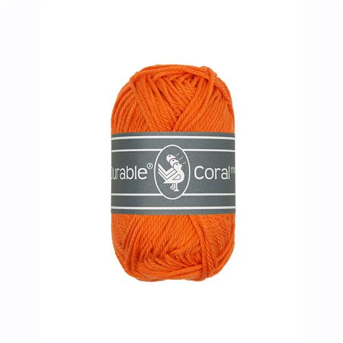 Durable Coral Mini haakkatoen 20 gram - Orange (2194)