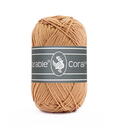 Durable Coral Mini haakkatoen 20 gram - Camel (2209)