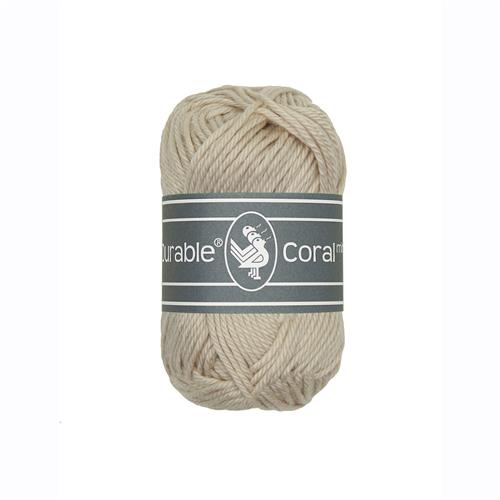 Durable Coral Mini haakkatoen 20 gram - Linen (2212)