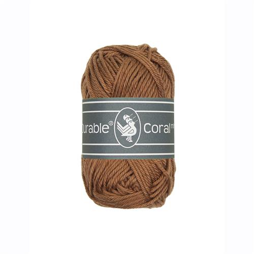 Durable Coral Mini haakkatoen 20 gram - Hazelnut (2218)