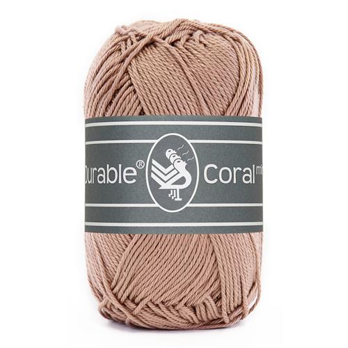 Durable Coral Mini haakkatoen 20 gram - Liver (2223)