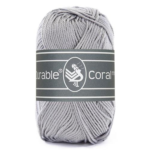 Durable Coral Mini haakkatoen 20 gram - Light Grey (2232)