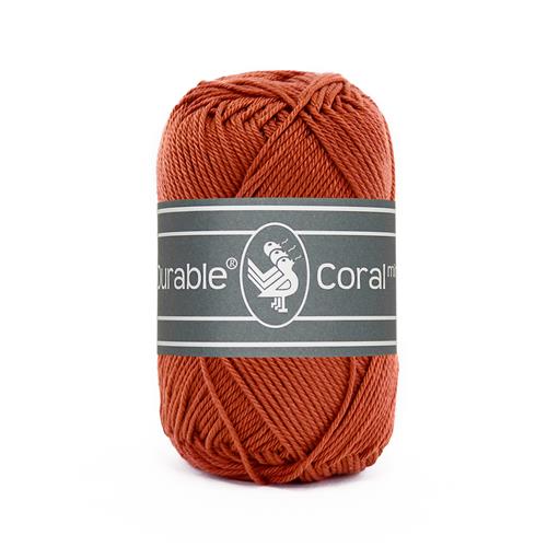 Durable Coral Mini haakkatoen 20 gram - Brick (2239)