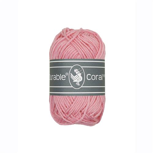Durable Coral Mini haakkatoen 20 gram - Antique Pink (227)